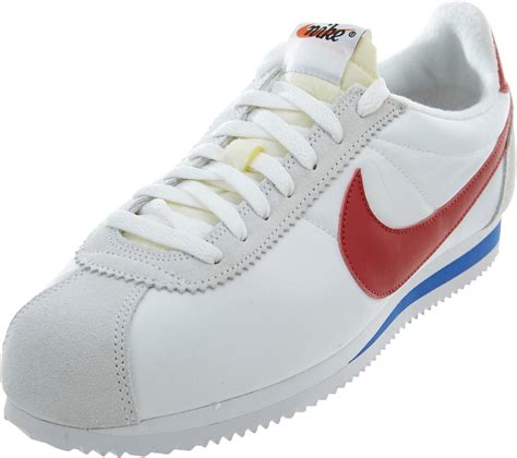 nike cortez herren weiß dunkelblau rot|Nike Cortez sneakers.